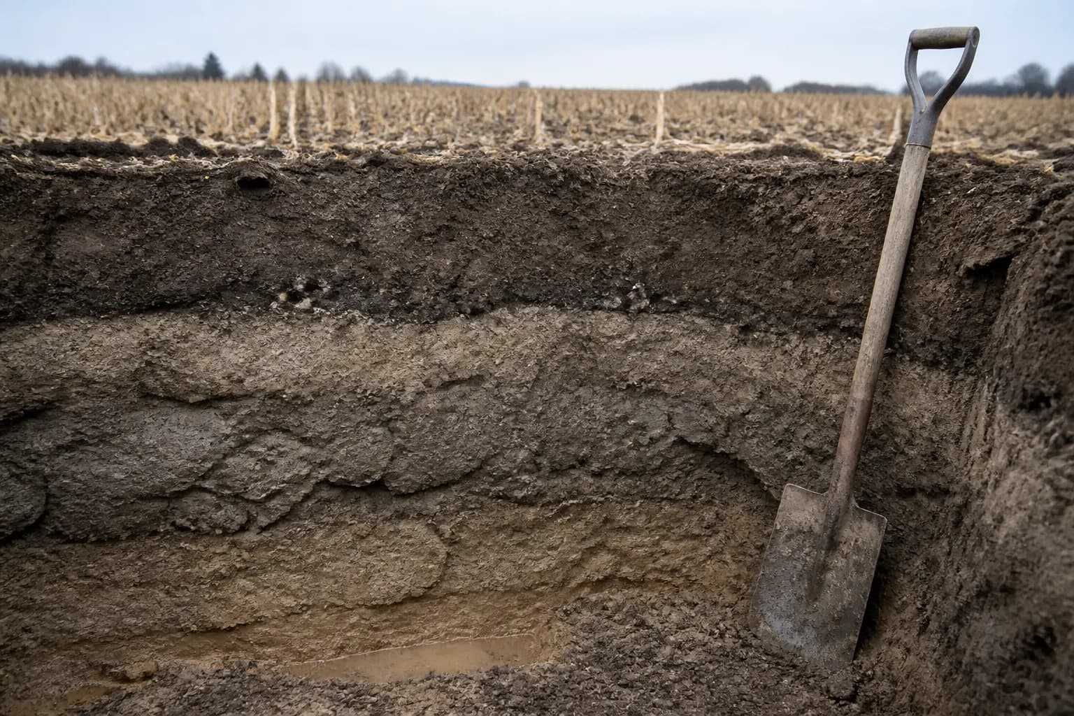 Fotografie pentru ghidul „Reducerea compactării solului”
